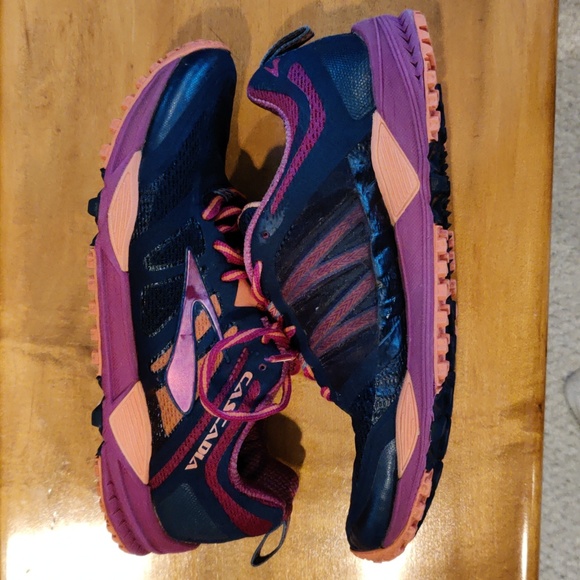 Brooks Cascadia 11 womens trail running shoes size 9 - Picture 5 of 14
